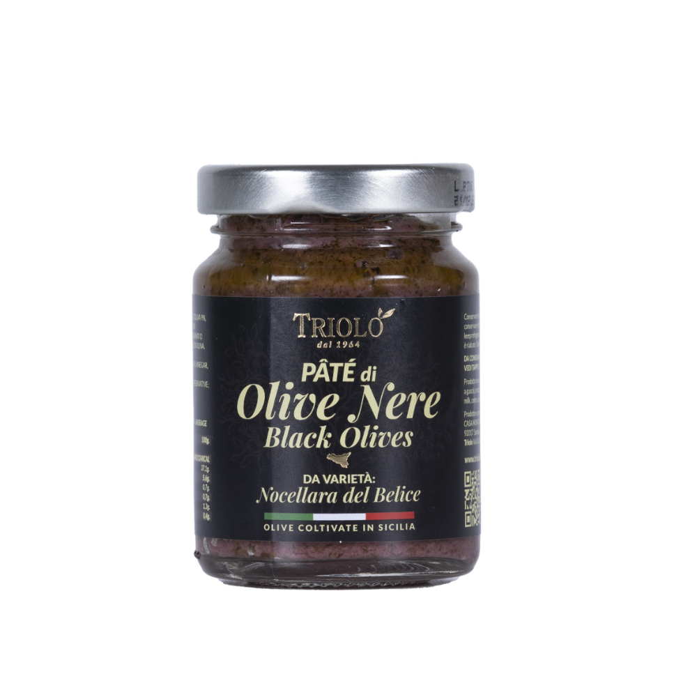 Patè di Olive Nere Varietà “Nocellara del Belice” - 90g