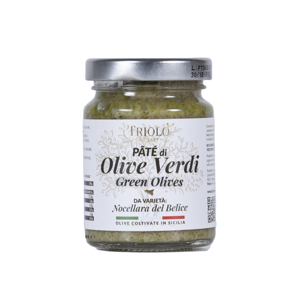 Patè di Olive Verdi Varietà “Nocellara del Belice” - 90g