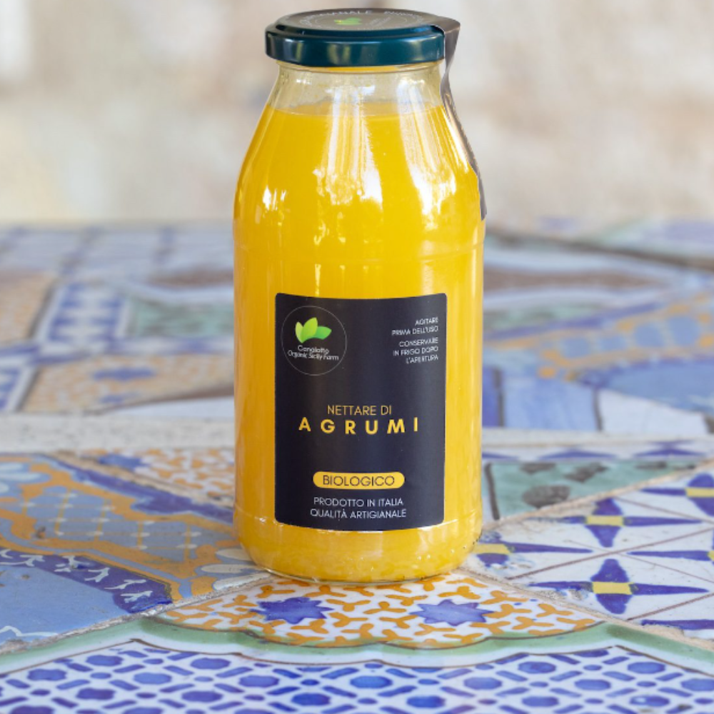 Nettare Biologico di Agrumi di Sicilia - 6pz da 50cl, 8pz da 25cl o 2pz da 300cl