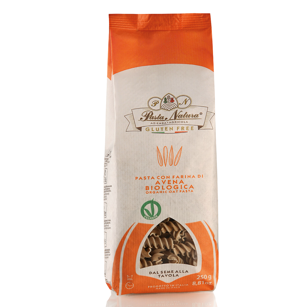 Fusilli di Avena Bio - Gluten Free e Vegan Trafilata al Bronzo