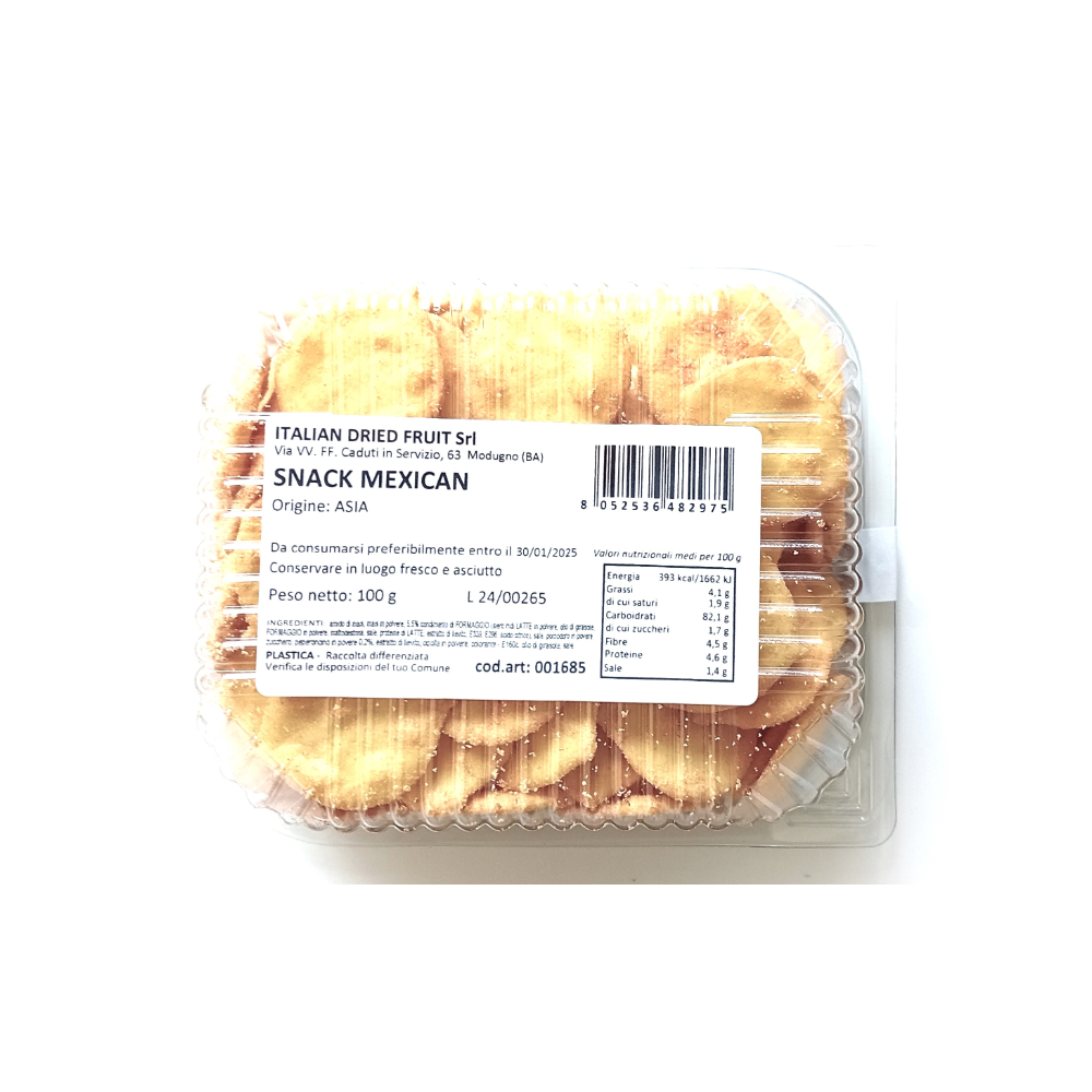 Snack Mexican - 10 vaschette da 100g