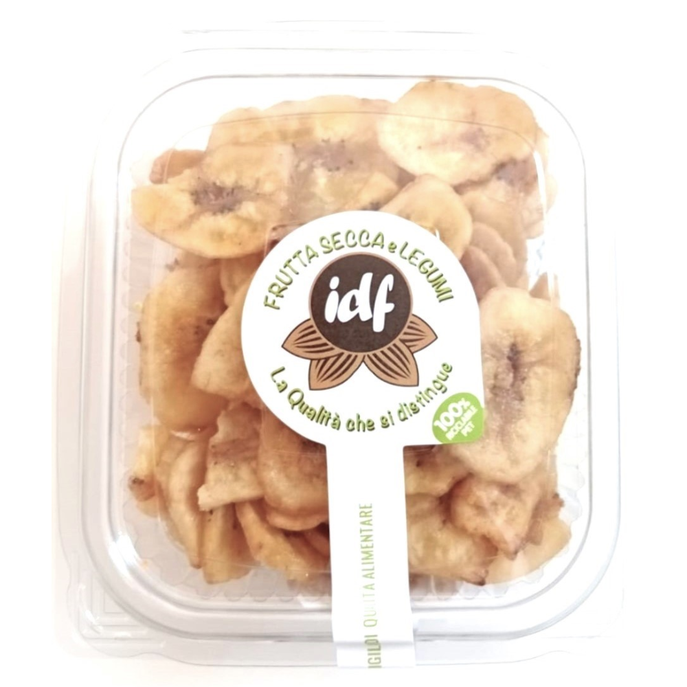 Chips di Banana Disidratata - 10 vaschette 100g