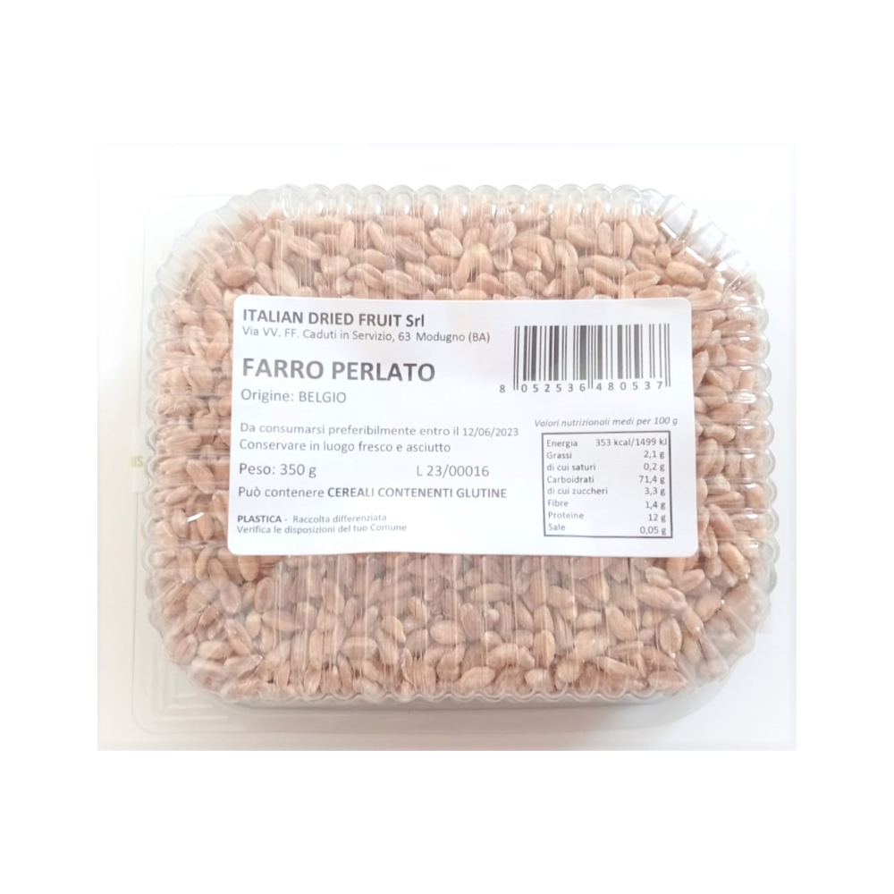 Farro Perlato - 10 vaschette da 350g