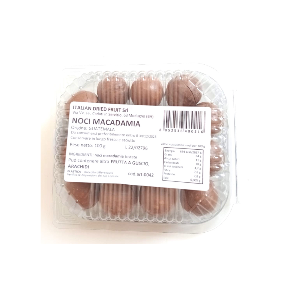 Noci Macadamia in Guscio - 10 vaschette da 100g
