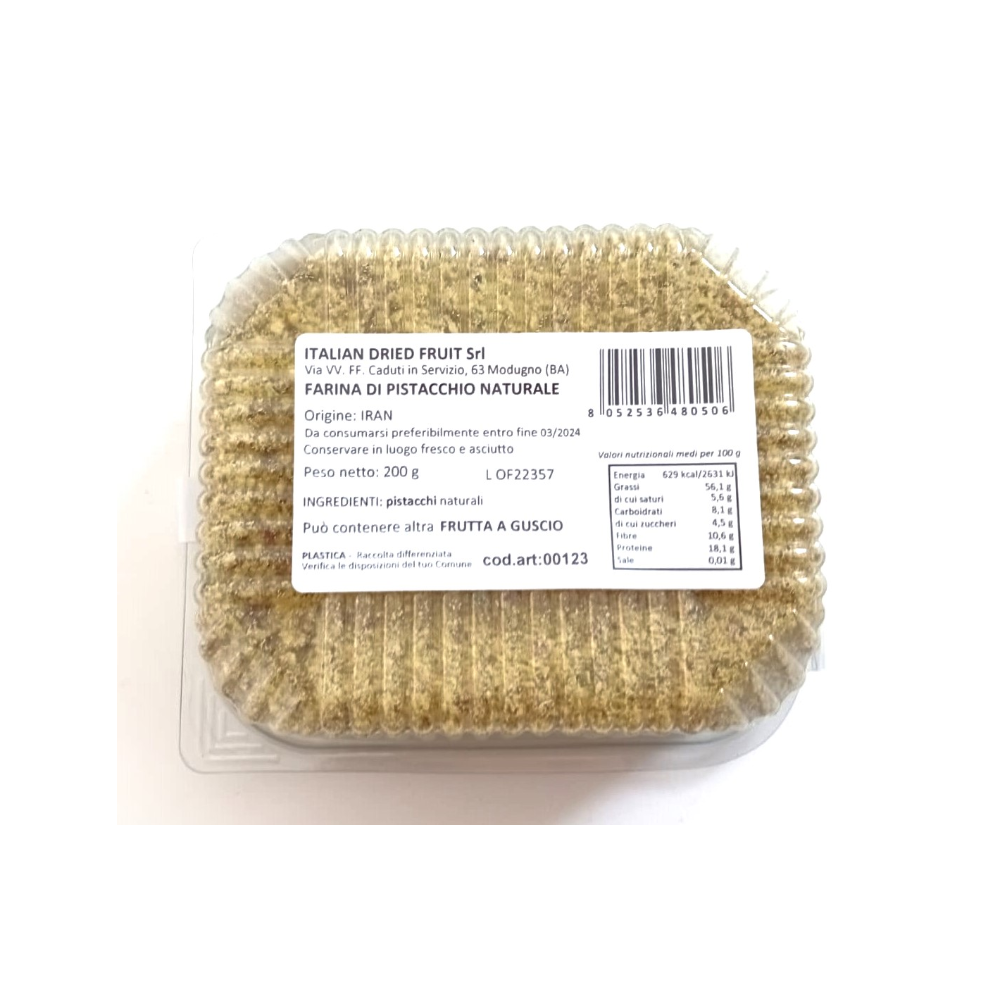 Farina di Pistacchio Naturale - 10 vaschette da 200g