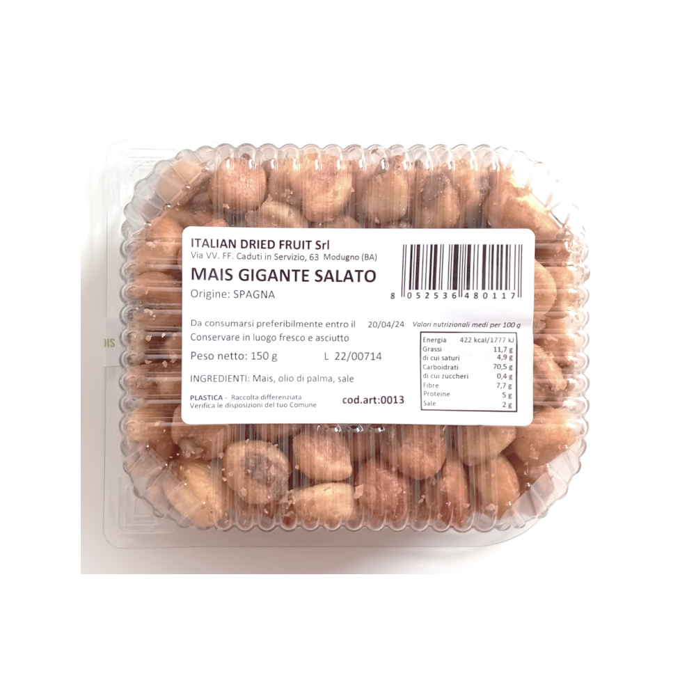 Mais Gigante Salato - 10 vaschette da 150g