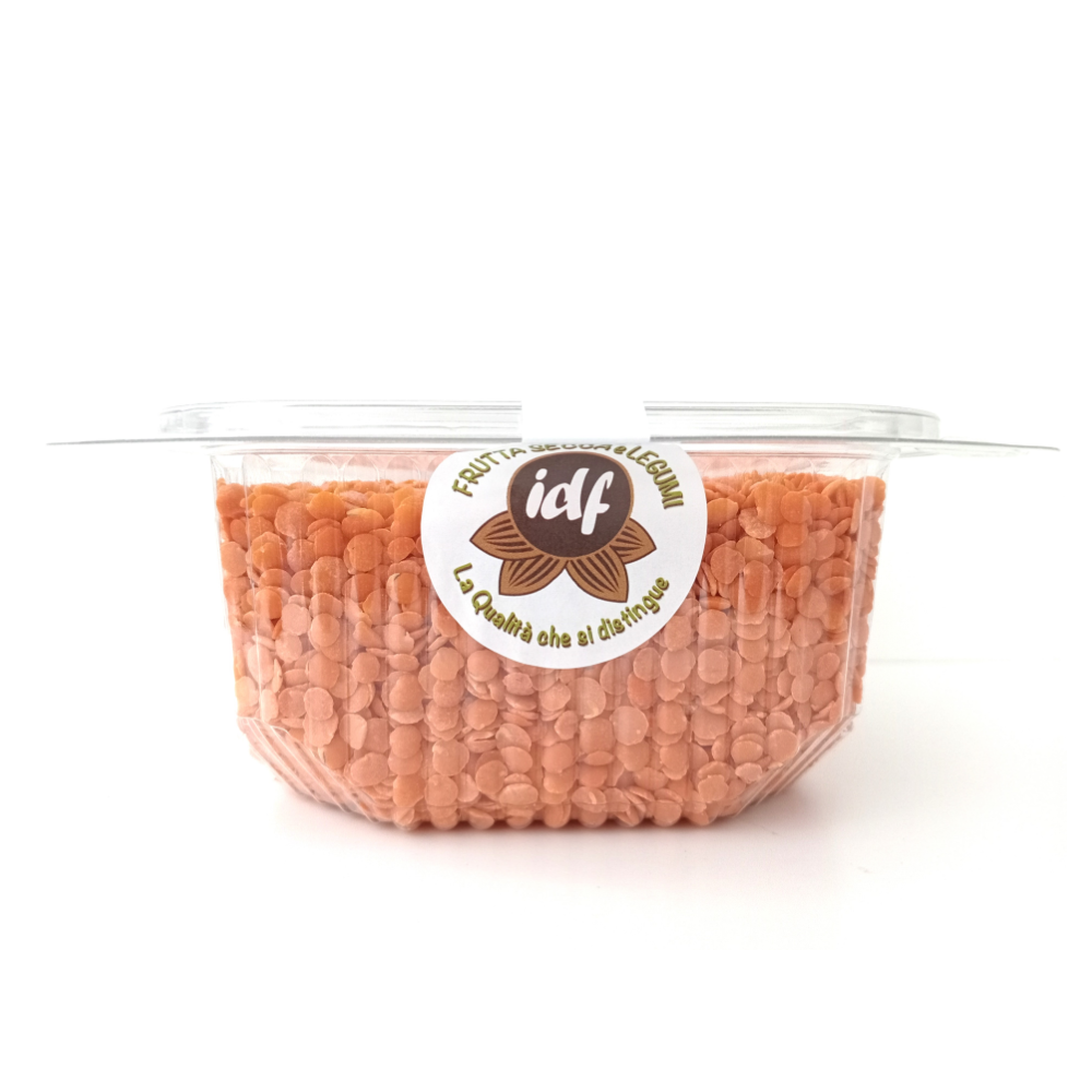 Lenticchie Rosse Decorticate - 10 vaschette da 350g