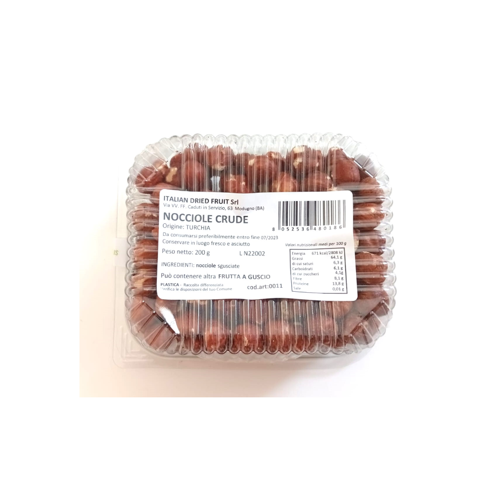 Nocciole Sgusciate - 10 vaschette da 250g