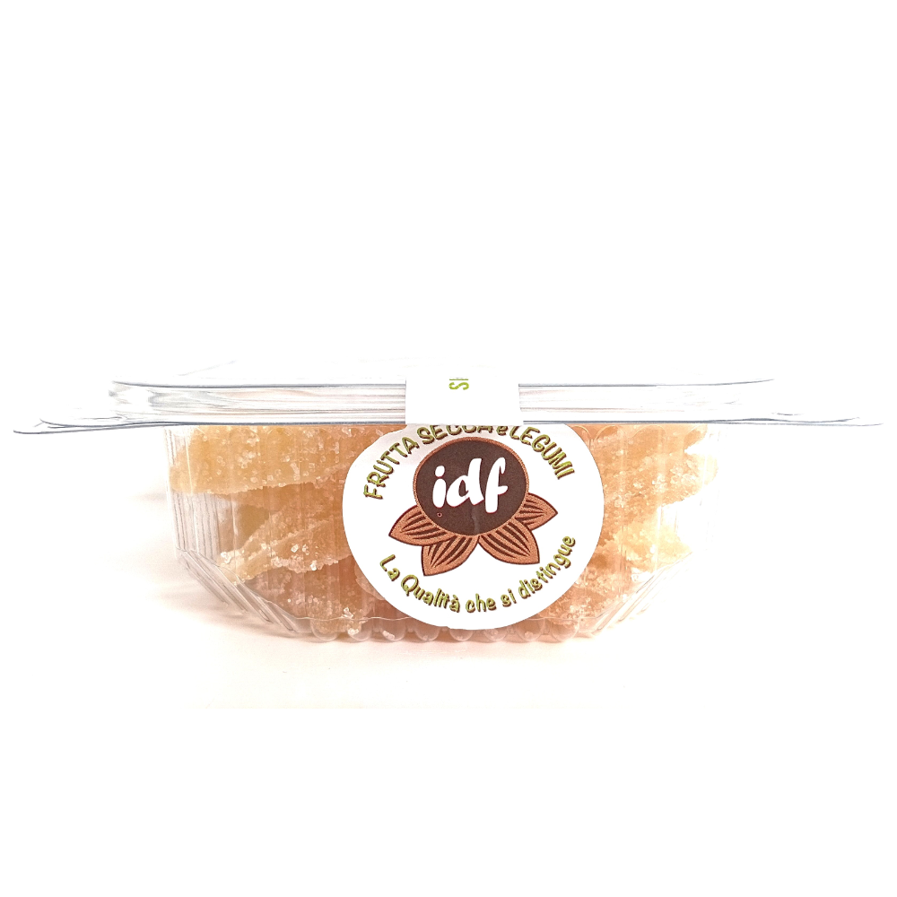Zenzero Disidratato con Cristalli di Zucchero - 10 vaschette da 150g