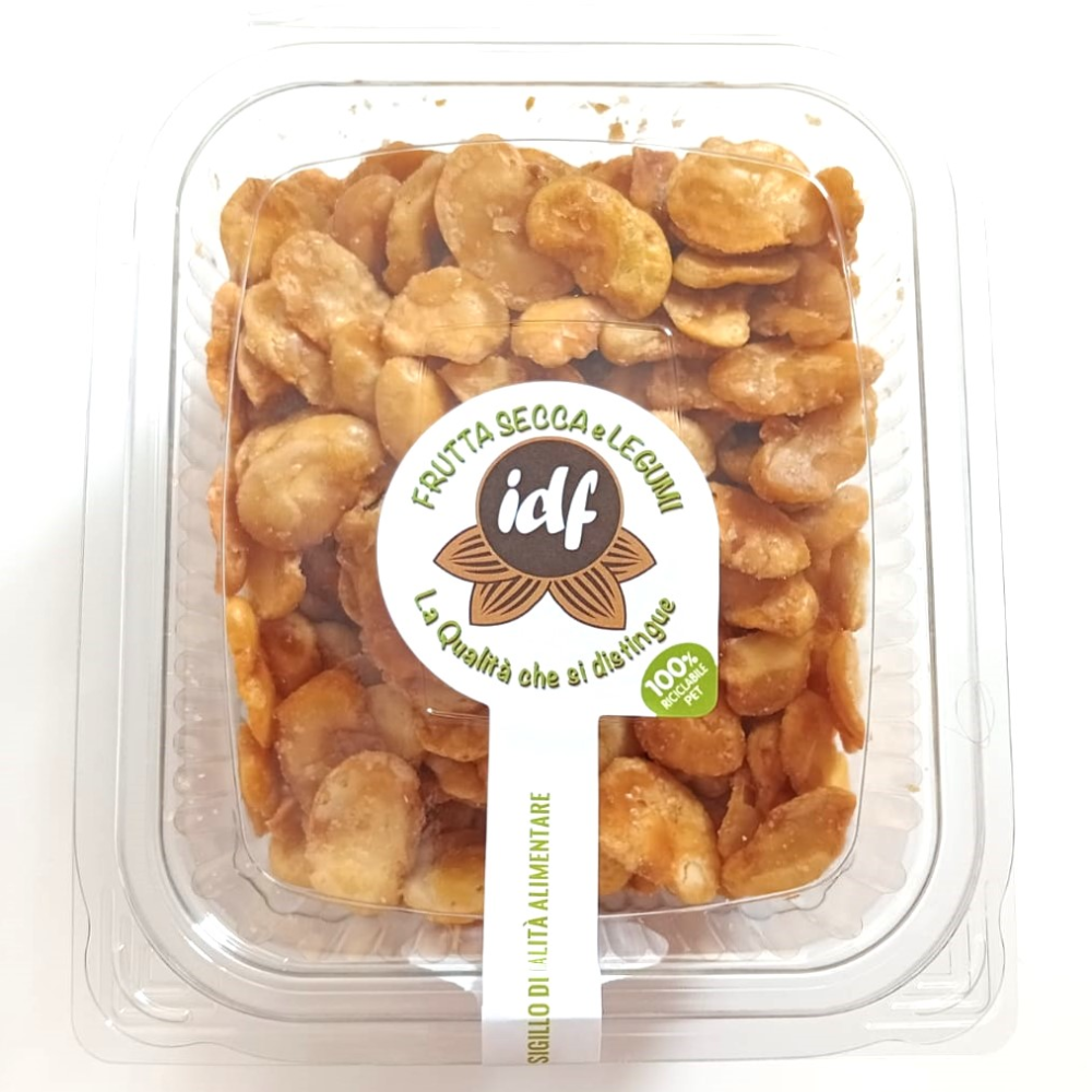 Fave Tostate Salate - 10 vaschette da 150g