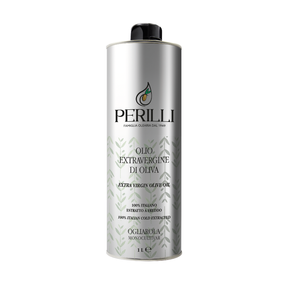 Olio Extravergine di Oliva di Cultivar Ogliarola - Lattina da 1 Litro