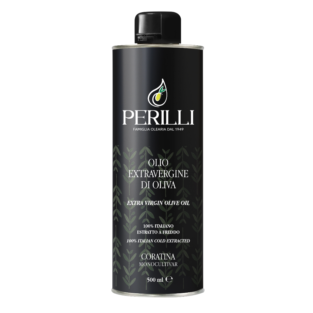 Olio Extravergine di Oliva di Cultivar Coratina - Lattina da 50cl