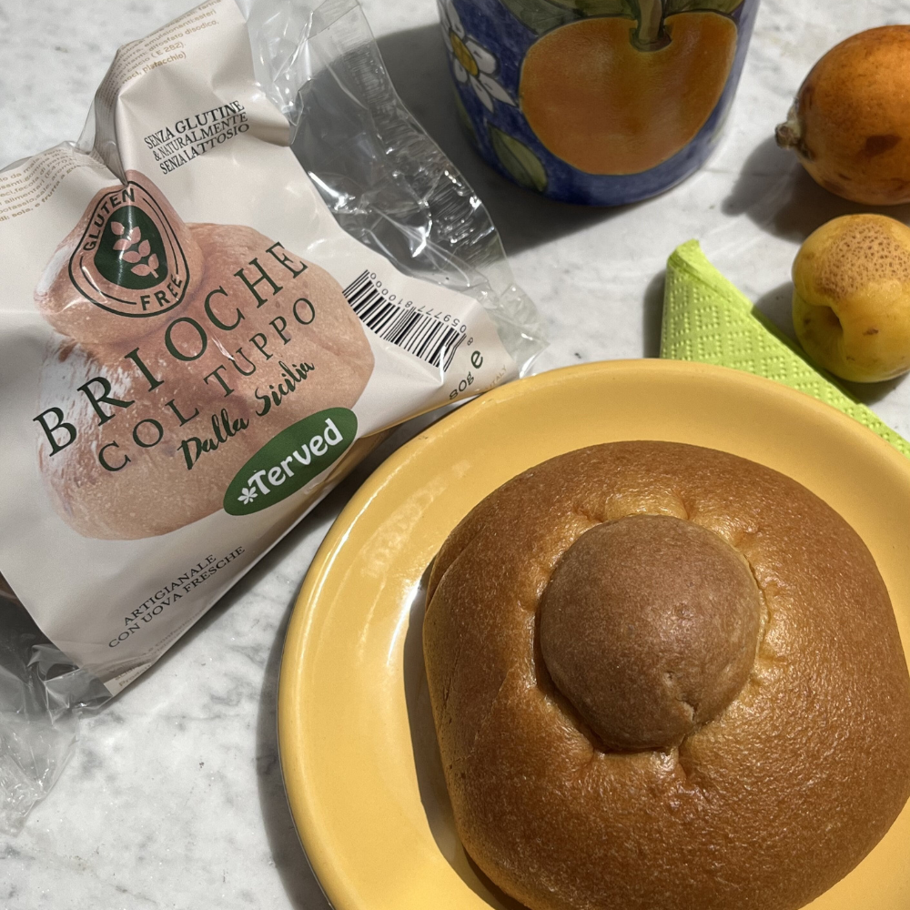 Brioche col Tuppo Senza Glutine e Senza Lattosio - 20 Pezzi x 80g