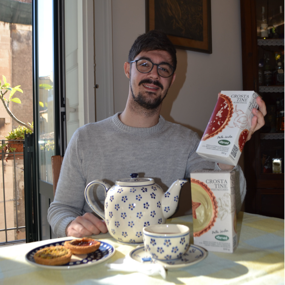 Crostatine al Albicocca Senza Glutine con Grano Saraceno - 4 Pezzi x 50g