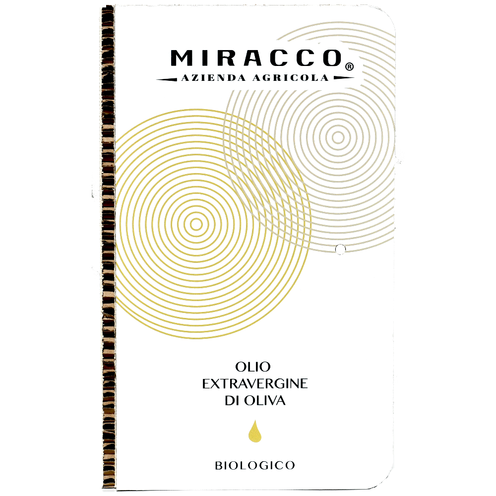 Olio Extravergine di Oliva Italiano Biologico Estratto a Freddo - 50 cl
