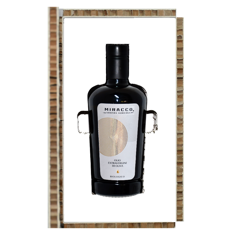 Olio Extravergine di Oliva Italiano Biologico Estratto a Freddo - 50 cl