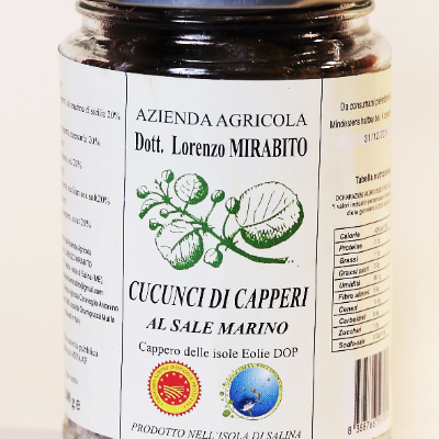 Cucunci di Capperi di Salina (Isole Eolie DOP) - 150g