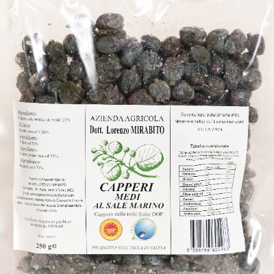 Capperi di Salina Medi - 125g, 250g, 500g o 1kg