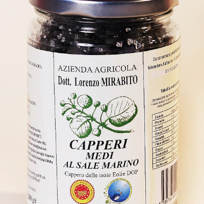 Capperi di Salina Medi (Isole Eolie DOP) - 200g
