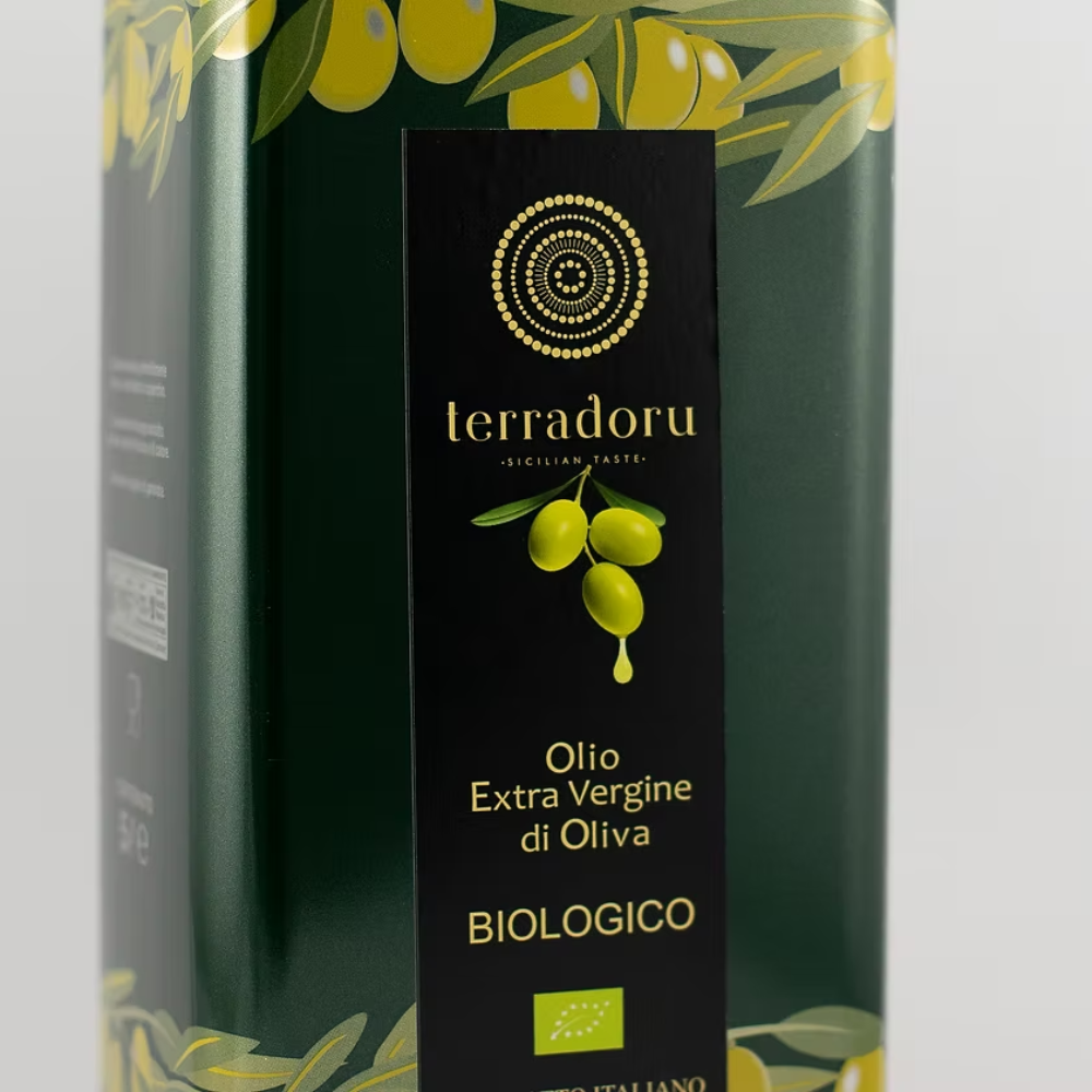 Olio Extravergine di Oliva Siciliano Biologico - 5 Litri