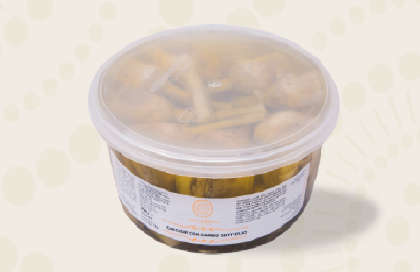 Carciofi Siciliani Sott'Olio con Gambo - 2Kg