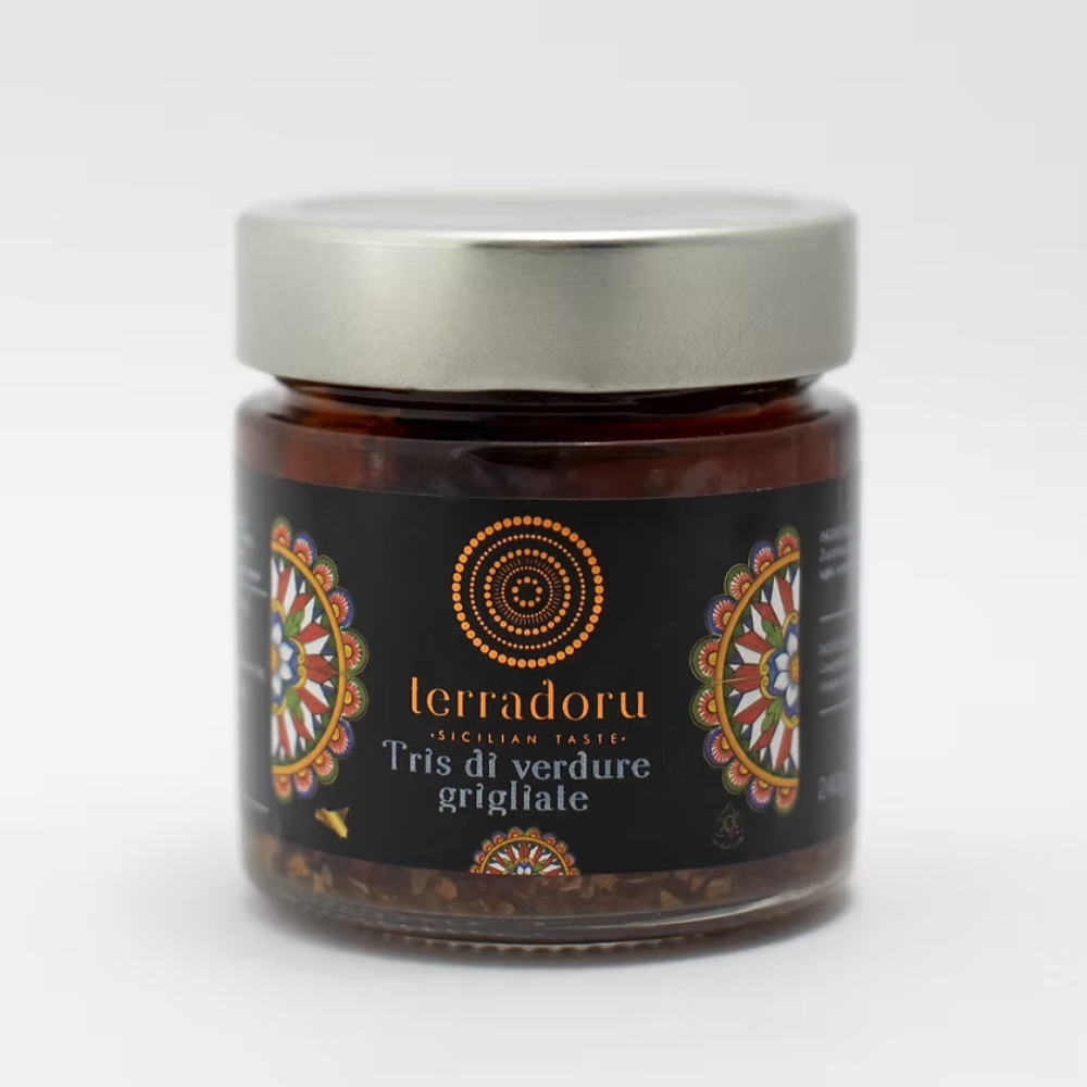Tris di Verdure Grigliate: Melanzane, Peperoni, Zucchine - 180g