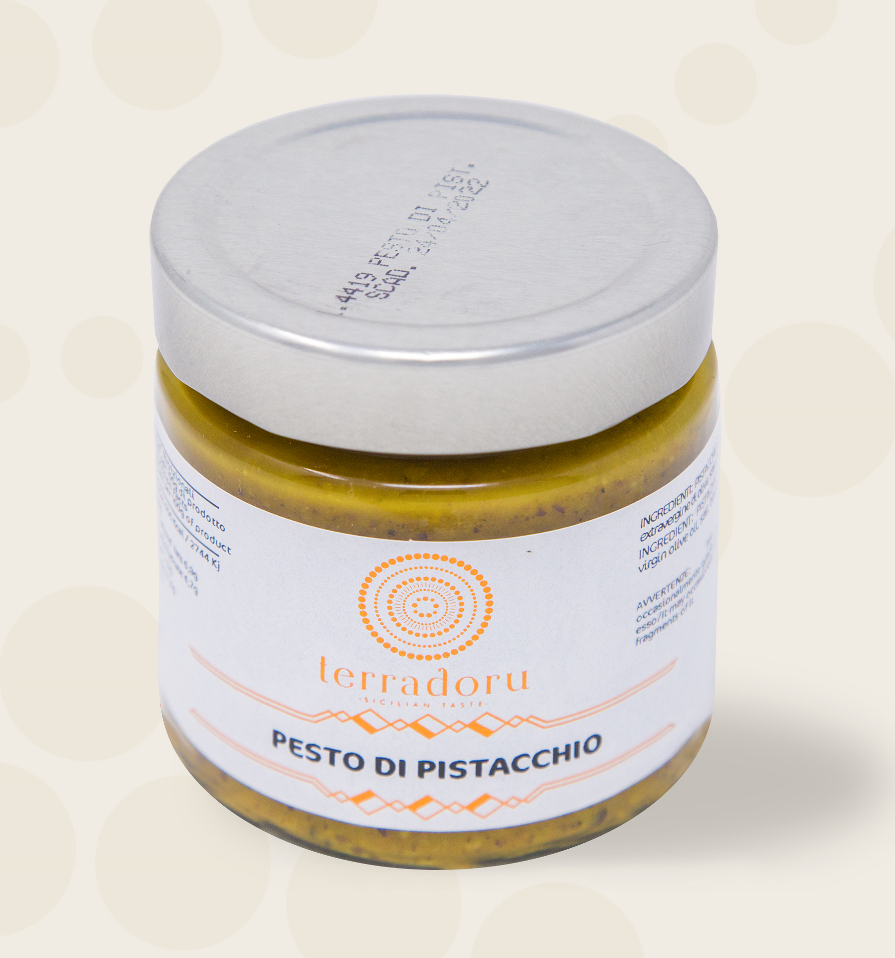 Pesto di Pistacchio Siciliano - 190g