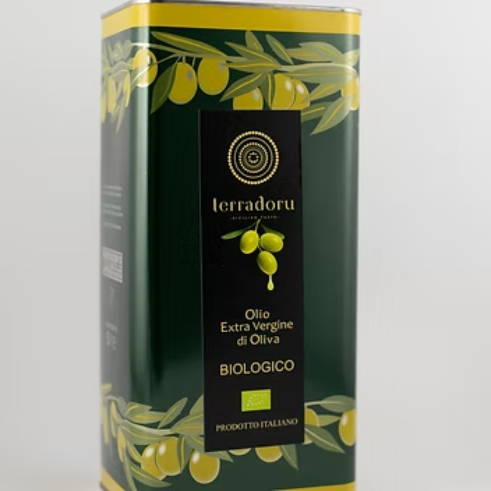 Olio Extravergine di Oliva Siciliano Biologico - 5 Litri