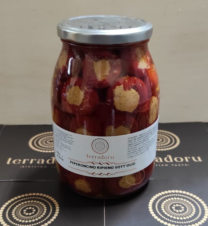 Peperoncini Ripieni con Tonno Sott'Olio - 970g