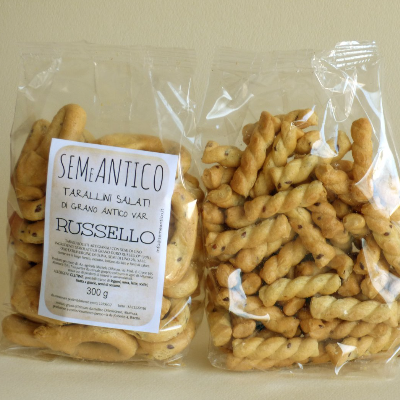 Taralli Salati di Grano Antico Russello