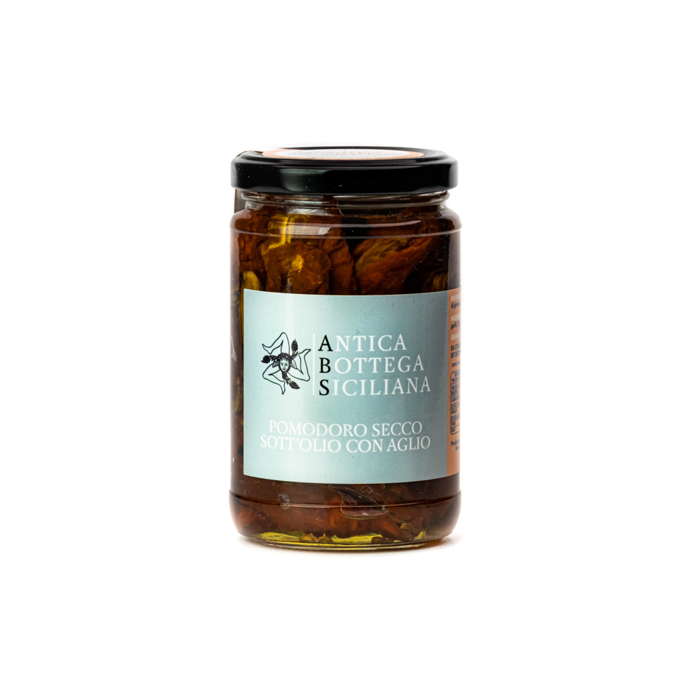 Pomodori Secchi Sott'Olio con Aglio - 280g