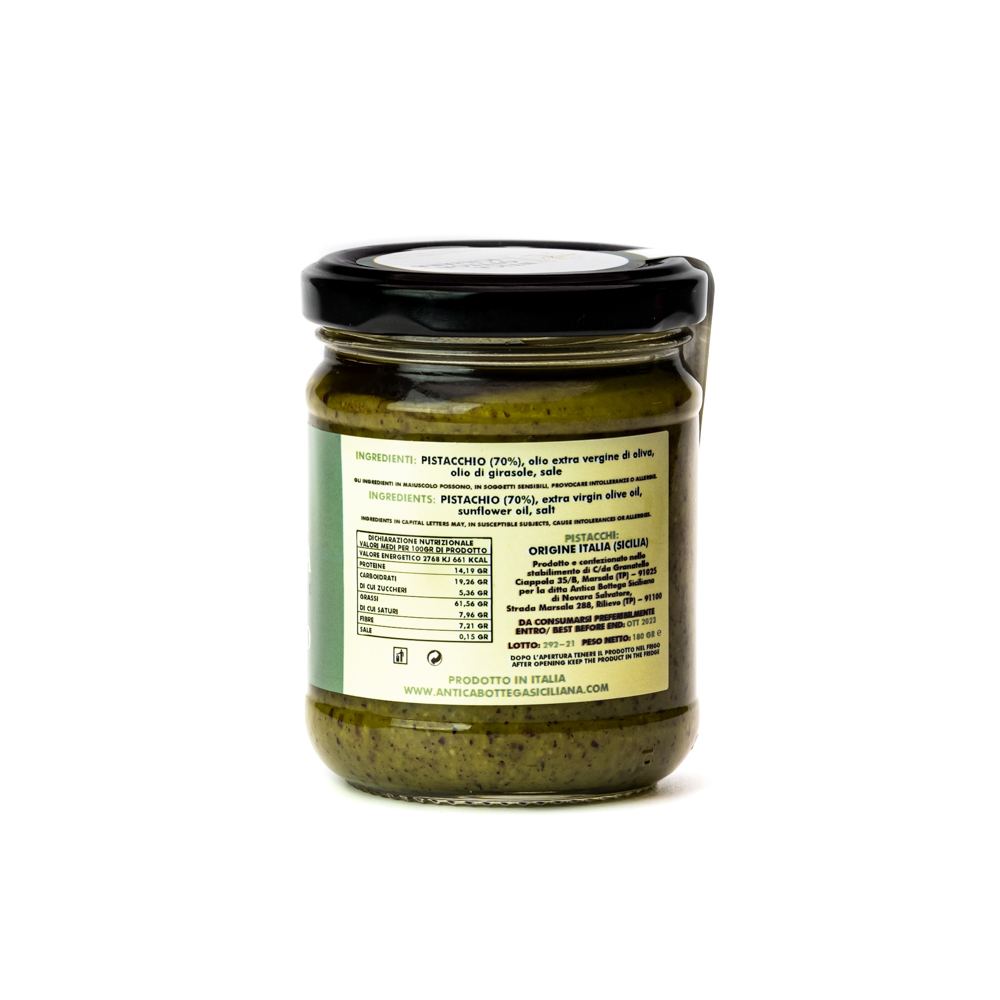 Pesto di Pistacchi Siciliani