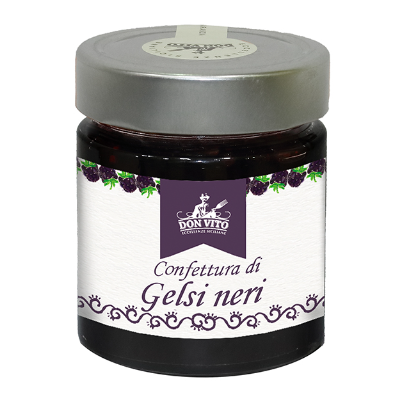Confettura Extra di Gelsi Neri Siciliani - 40g, 100g o 210g