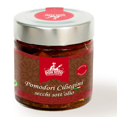 Pomodori Ciliegini Secchi Sott’Olio - 180g o 1Kg