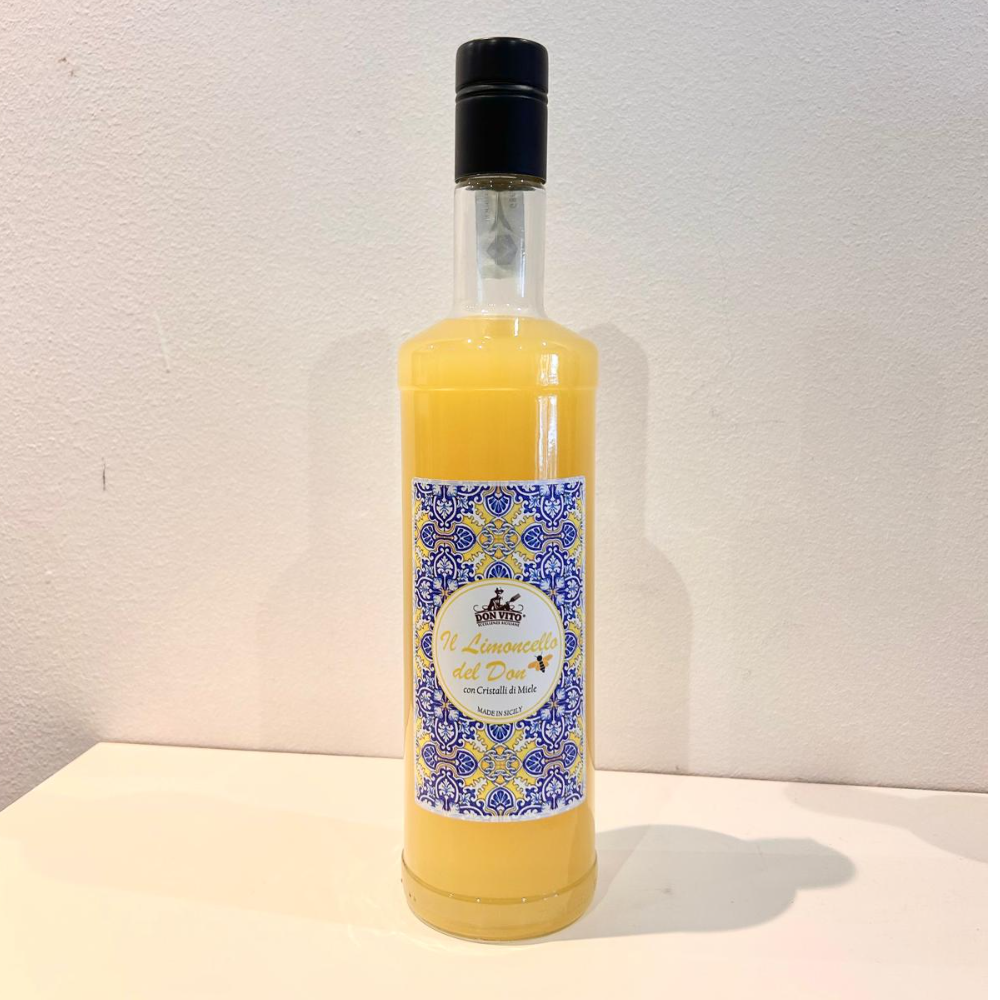Limoncello del Don con Cristalli di Miele - Artigianale di Sicilia - 70cl