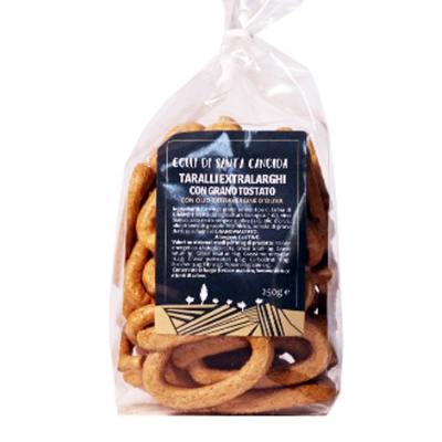 Taralli Extra Larghi al Vino Nero di Troia