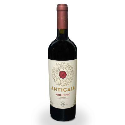 Vino "Anticaia" Primitivo Salento IGP