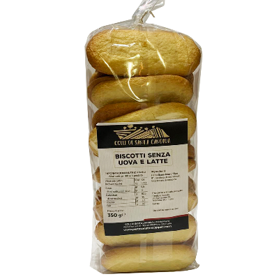Biscotti Senza Uova e Latte - 350g