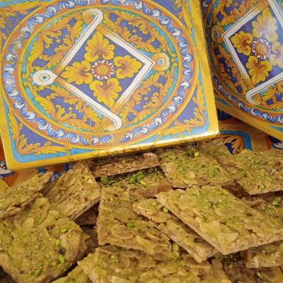 Croccantini Siciliani Artigianali di Mandorla e Pistacchio - 300g