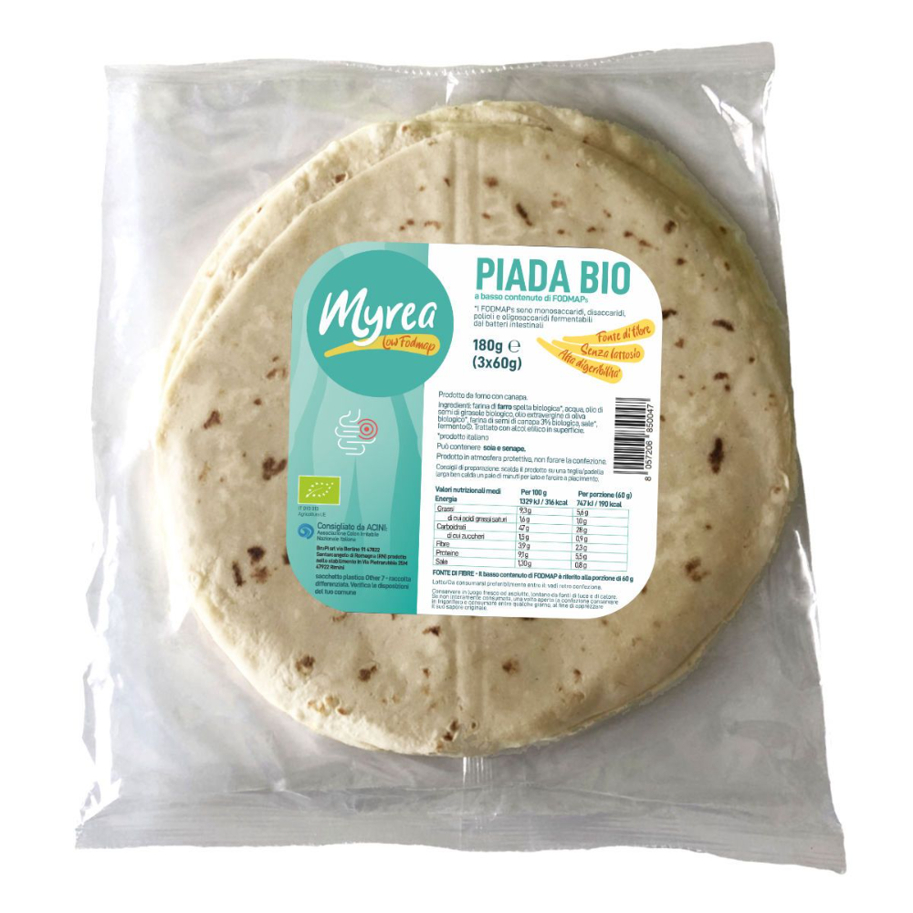 Piadina Biologica Low Fodmap - 180g