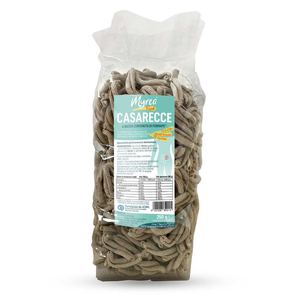 Pasta Caserecce Low Fodmap - 250g
