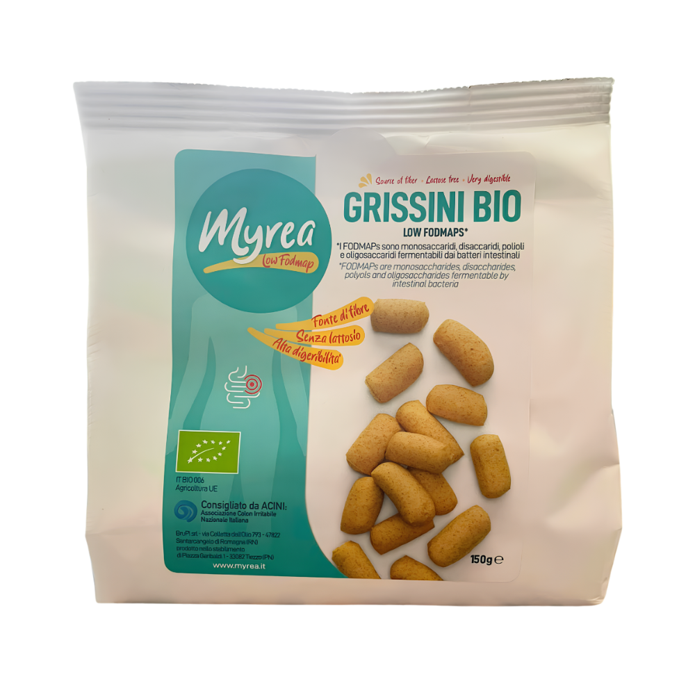Grissini Low Fodmap Bio Gusto Classico - 150g