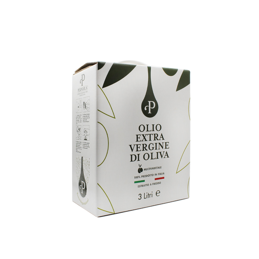 Olio Extravergine di Oliva Bag-in-Box - Multivarietale - 3L