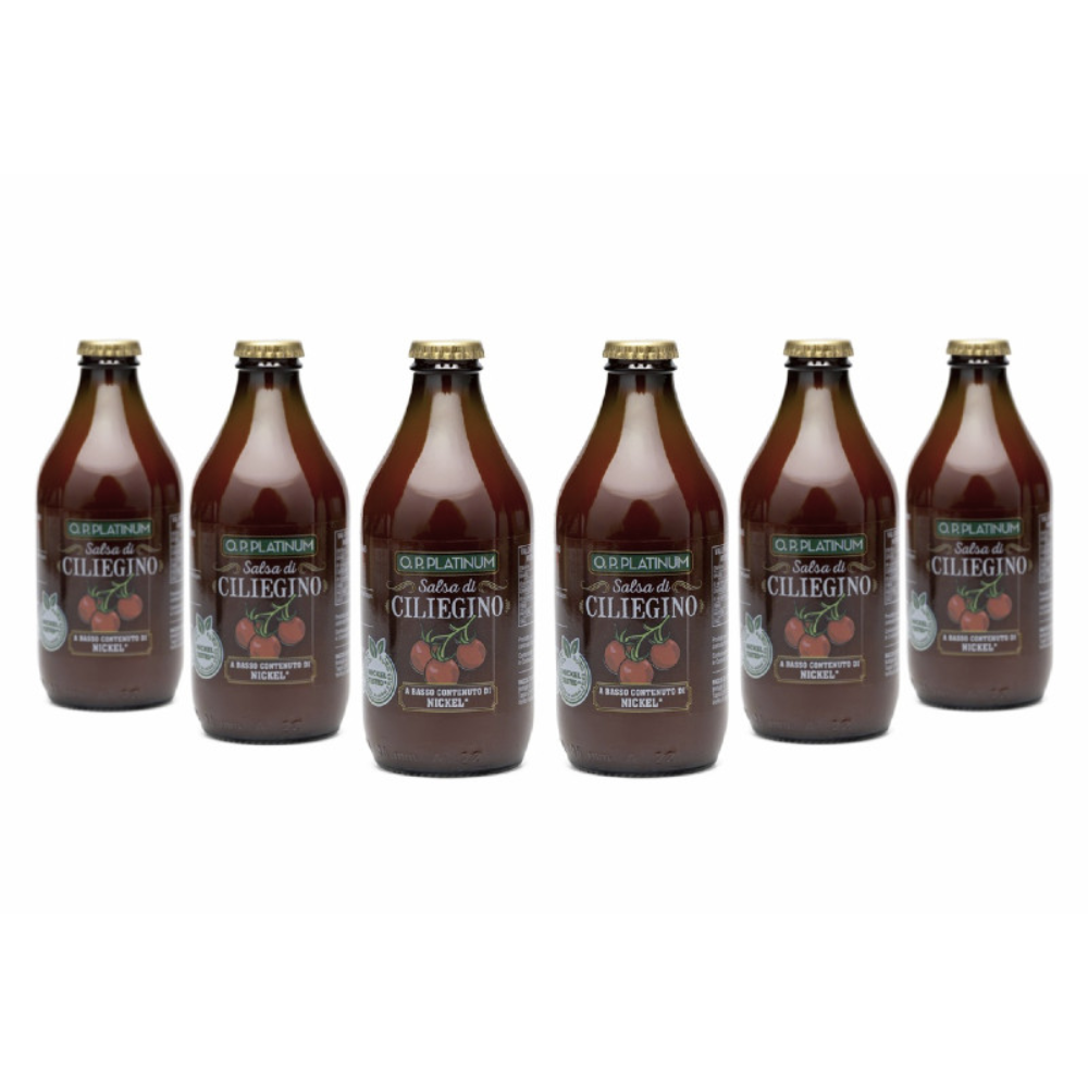 Salsa di Ciliegino Siciliana Nichel Free - confezione da 6 bottiglie