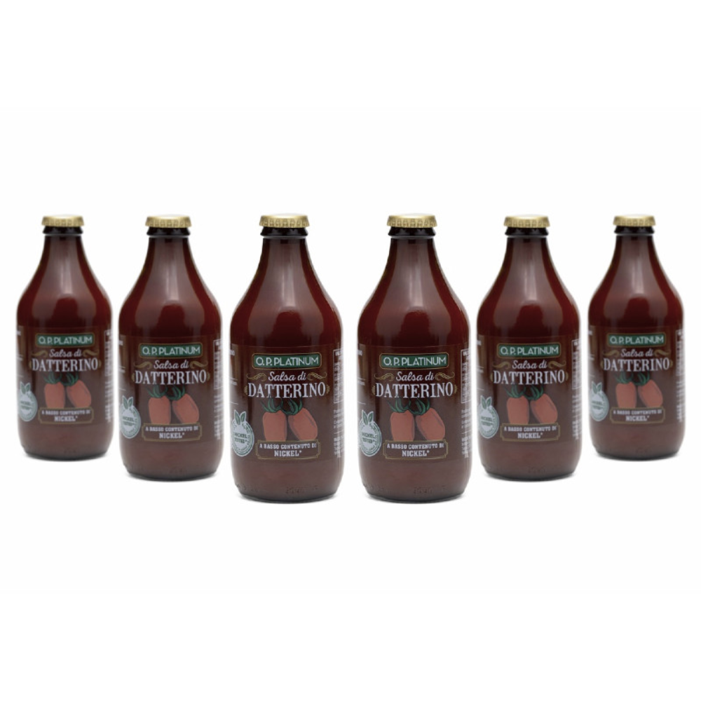 Salsa di Datterino Siciliana Nichel Free - confezione da 6 bottiglie