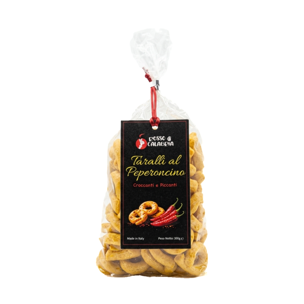 3,6Kg di Taralli al Peperoncino - 12 Pezzi da 300g