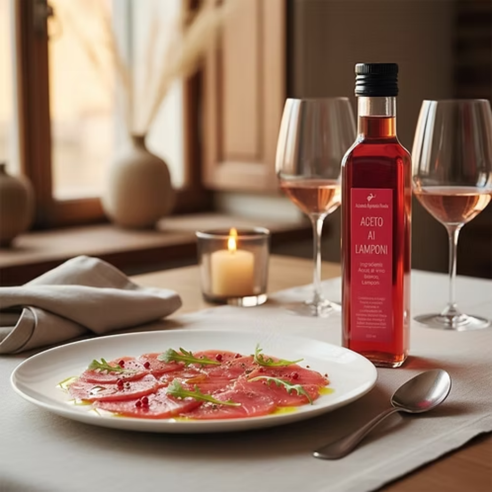 Aceto ai Lamponi – Acidità Elegante 250ml