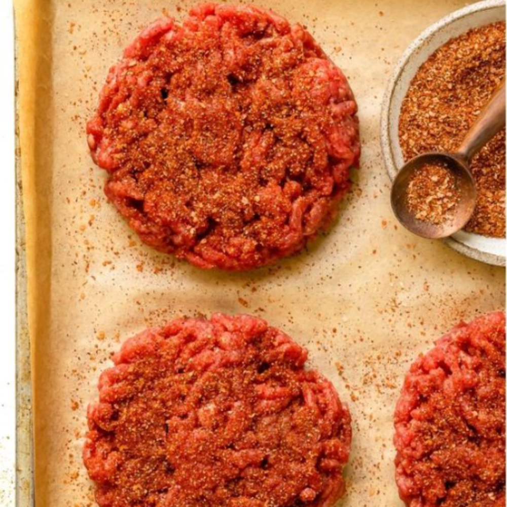 Mix Spezie per Burger con Aglio, Cipolla, Erba Cipollina, Aneto, Prezzemolo, Basilico, Origano, Sale + Macinino