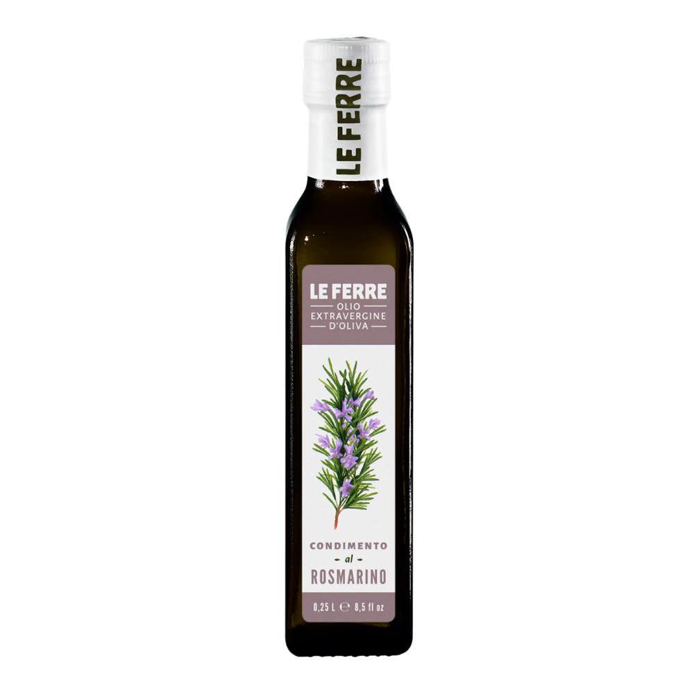 Condimento all’Olio EVO Aromatizzato al ROSMARINO - 250ml