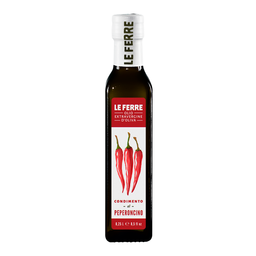 Condimento all’Olio EVO Aromatizzato al Peperoncino - 250ml
